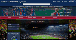Desktop Screenshot of entradasbarcelona.com
