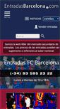 Mobile Screenshot of entradasbarcelona.com